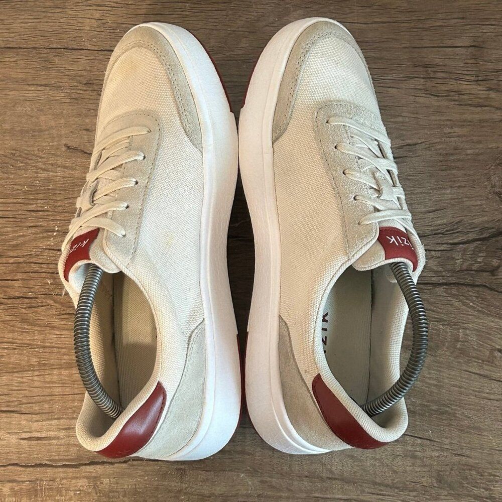 Kizik Prague Men’s Athletic Shoes Size 8.5 Beige - Picture 5 of 8